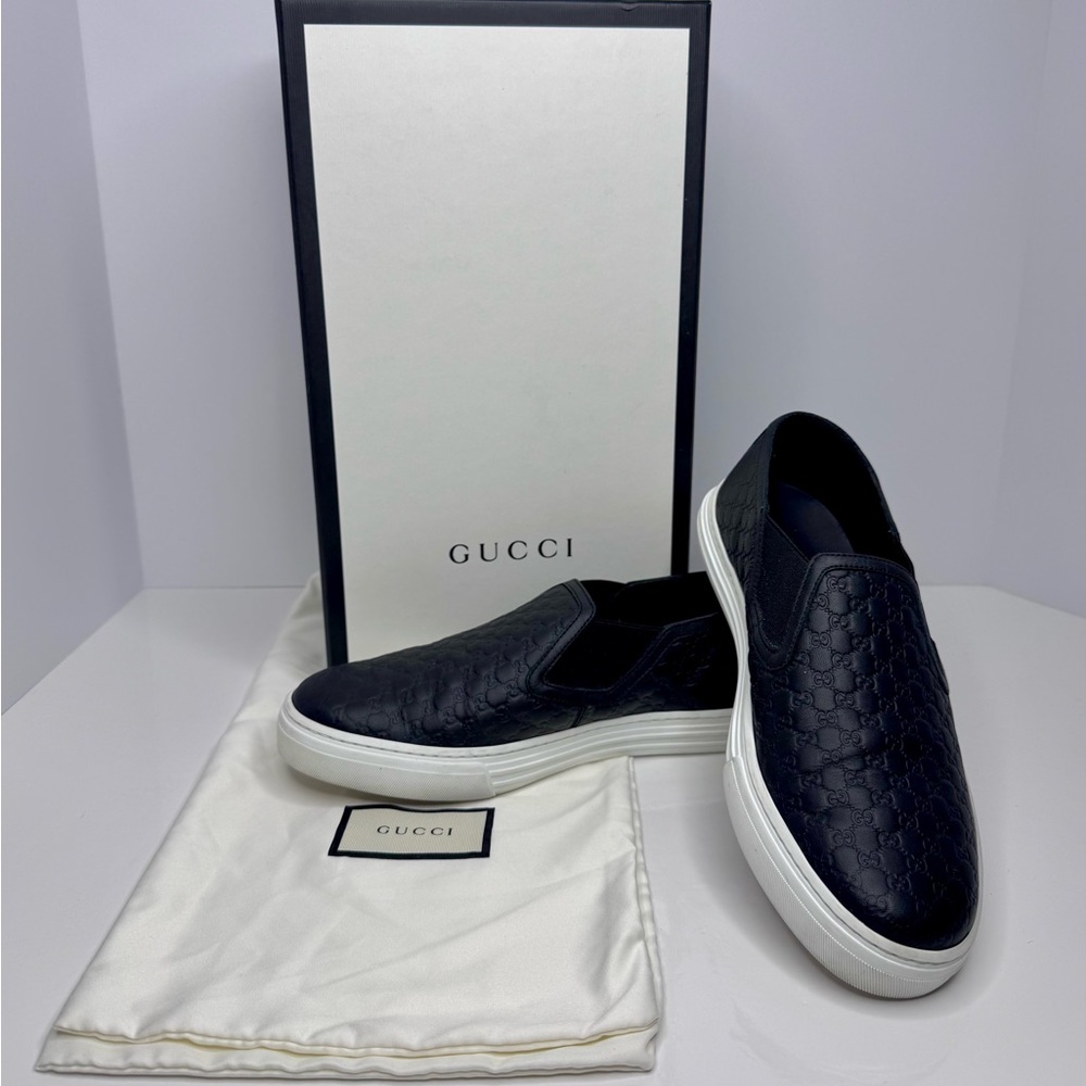 Gucci Microguccissima Slip On Sneaker